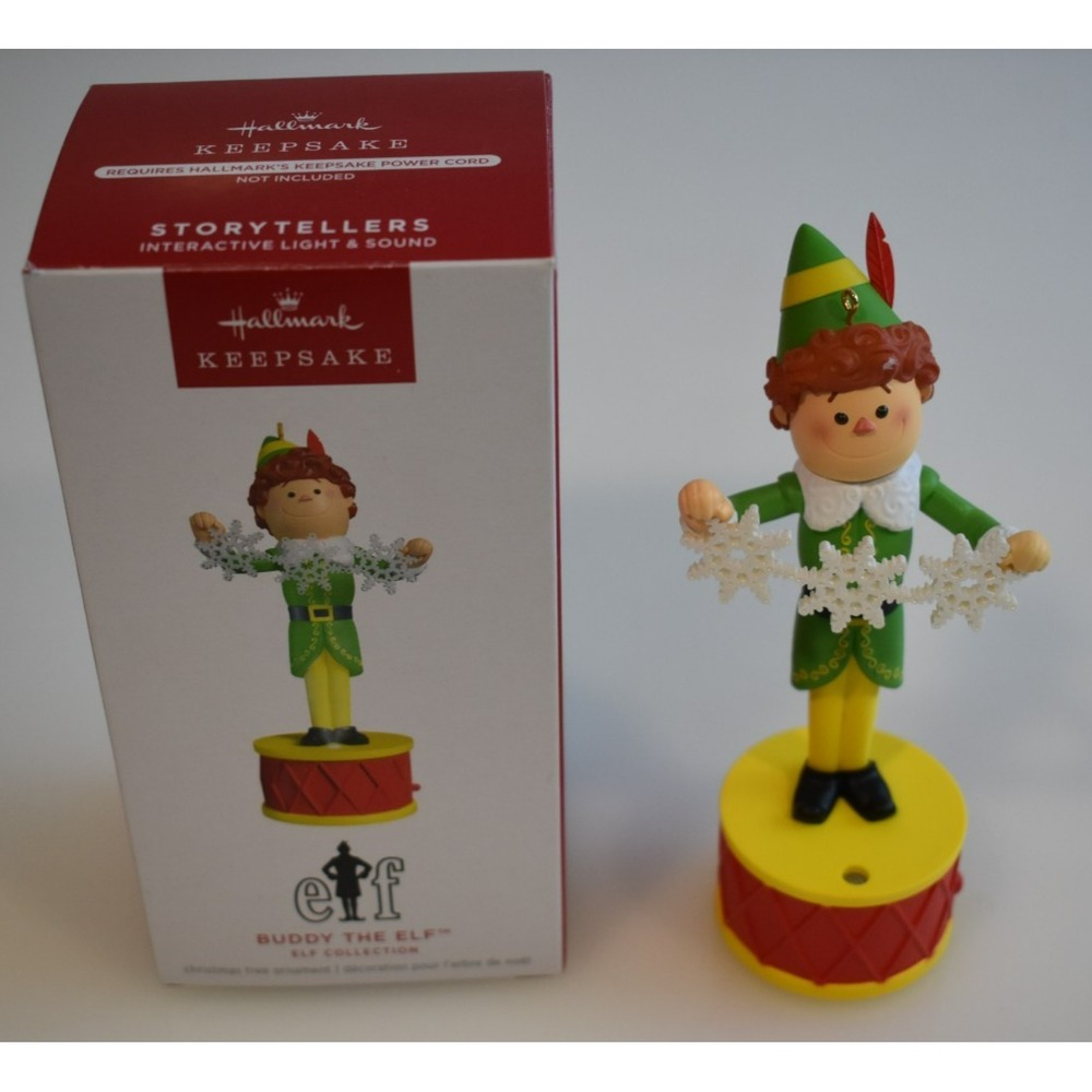 Hallmark Keepsake 2025 Elf Collection Buddy the Elf Ornament With Light & Sound